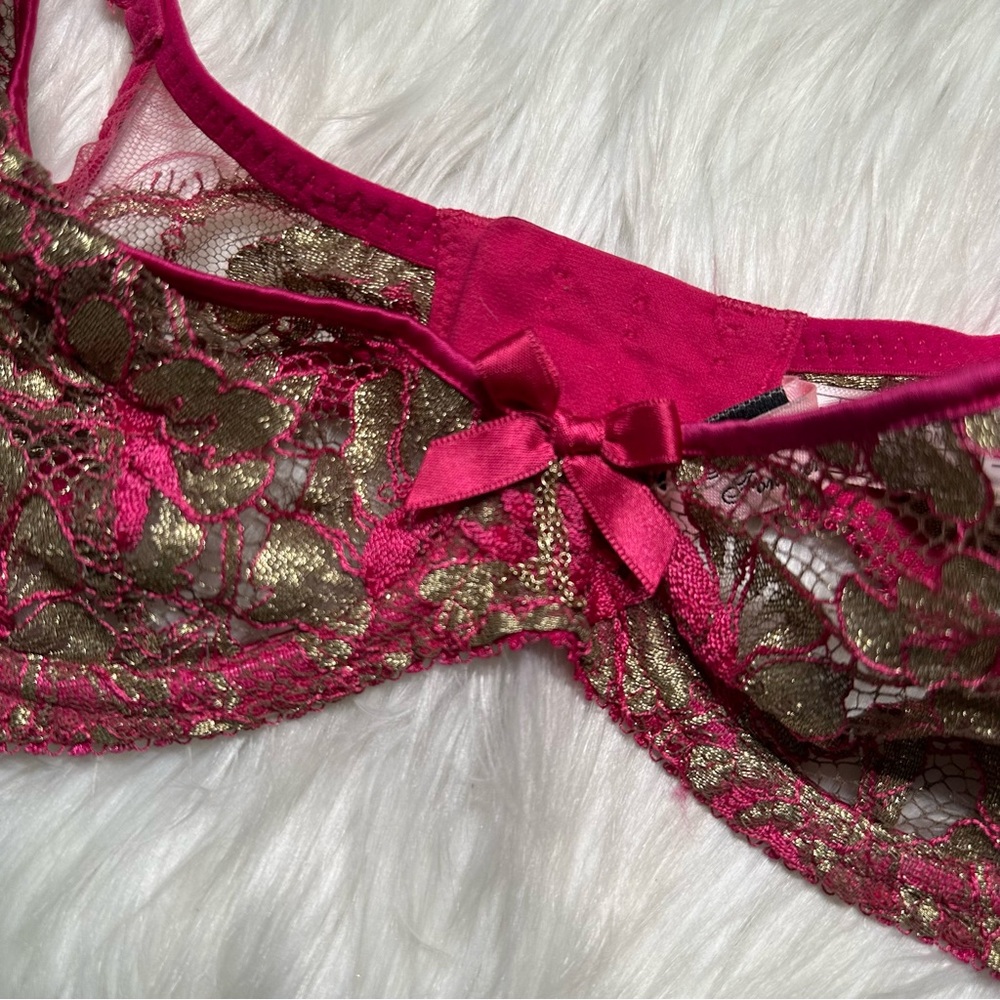 Agent Provocateur Lysianne Bra and Suspenders - Picture 3 of 12